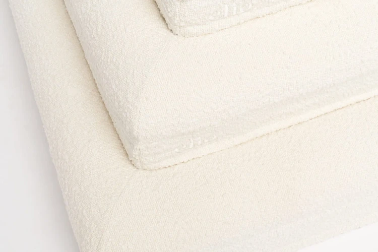 legowisko ortopedyczne dla psa cream boucle size S M L