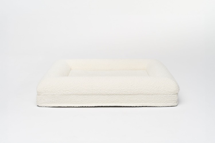 legowisko ortopedyczne dla psa elio.bed cream boucle MEDIUM