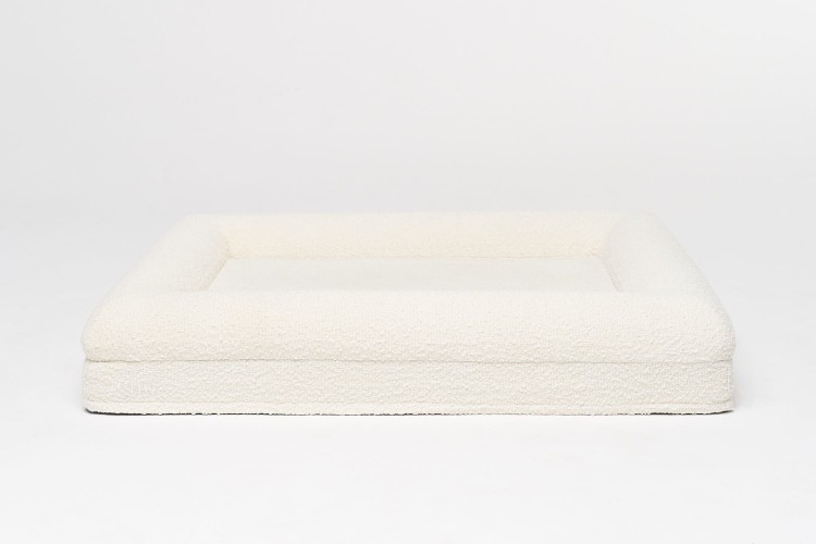 legowisko ortopedyczne dla psa elio.bed boucle cream LARGE